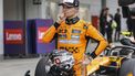 epa12013141 Second-placed McLaren driver Lando Norris of Britain reacts after the 2025 Formula 1 Japanese Grand Prix race at the Suzuka Circuit, Suzuka, Japan, 06 April 2025.  EPA/FRANCK ROBICHON