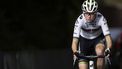2023-10-22 02:00:00 Team Jumbo–Visma's Dutch rider Fem Van Empel cycles during the women's elite race at the 