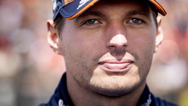 ZANDVOORT - Max Verstappen (Red Bull Racing) tijdens de drivers parade voorafgaand aan de F1 Grand Prix van Nederland op het Circuit van Zandvoort. SEM VAN DER WAL / ANP