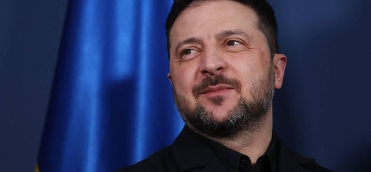 epa12734824 Ukrainian President Volodymyr Zelensky arrives for a bilateral meeting with German Chancellor Friedrich Merz at the 62nd Munich Security Conference on February 13, 2026 in Munich, Germany. The conference, which brings together government leaders, security experts and defence ministers, is taking place at a time when the traditional western political and military alliance is facing rupture due to the policies of U.S. President Donald Trump.  EPA/Sean Gallup / POOL