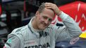 German Formula One driver Michael Schumacher gestures at the end of the Brazil's F-1 GP on November 25, 2012 at the Interlagos racetrack in Sao Paulo, Brazil.  AFP  PHOTO/YASUYOSHI CHIBA
YASUYOSHI CHIBA / AFP