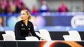 HEERENVEEN - Jutta Leerdam na de 1500m vrouwen op de vierde dag van het olympisch kwalificatietoernooi langebaanschaatsen in Thialf. ANP SEM VAN DER WAL