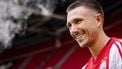 AMSTERDAM - Steven Berghuis tijdens de open dag van Ajax in de Johan Cruijff ArenA. De open dag staat in het teken van het voor alle Ajacieden dierbare rood en wit. ANP SEM VAN DER WAL