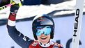 USA's Lindsey Vonn reacts after her run in the Women's Downhill race as part of the FIS Alpine Ski World Cup in Sankt Anton am Arlberg, Austria, on January 11, 2025. 
Joe Klamar / AFP