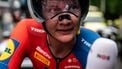 ACHTKARSPELEN - Wielrenner Daan Hoole is Nederlands kampioen tijdrijden. Wielerbond KNWU meldde eerder dat Surhuisterveen de organisatie overnam van Lochem. Deze gemeente had vanwege de NAVO-top in juni in Den Haag geen politieagenten beschikbaar om de wedstrijd te begeleiden. ANP SIESE VEENSTRA