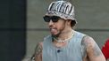 Mercedes' British driver Lewis Hamilton arrives at Lusail International Circuit in Lusail, north of Doha, ahead of the first practice session of the Qatari Formula One Grand Prix on November 29, 2024. 
Andrej ISAKOVIC / AFP