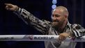 Irish mixed martial artist Conor McGregor reacts during the Bare Knuckle Fighting Championship (BKFC) in Marbella on October 12, 2024. 
JORGE GUERRERO / AFP