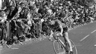 CHAAM: RINI WAGTMANS, die de Acht van Chaam 1968 op zijn naam zou brengen, in actie.