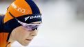 HEERENVEEN - Joy Beune (Nederland) in actie op de 5000 meter allround voor vrouwen op de slotdag van de ISU EK Allround en Sprint in Thialf. ANP KOEN VAN WEEL