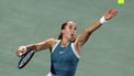 epa11915846 Mirra Andreeva of Russia in action during the final match against Clara Tauson of Denmark at the Dubai Tennis WTA Championships 2025 in Dubai, United Arab Emirates, 22 February 2025.  EPA/ALI HAIDER