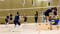 ARNHEM -  De Nederlandse volleybaldames tijdens een training in aanloop naar de Four Nations Cup en Volleyball Nations League. IRIS VAN DEN BROEK / ANP