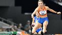 2023-08-22 20:43:36 Netherlands' Femke Bol competes in the women's 400m hurdles semi-final during the World Athletics Championships at the National Athletics Centre in Budapest on August 22, 2023. 
Jewel SAMAD / AFP