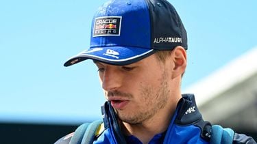 Red Bull Racing's Dutch driver Max Verstappen arrives ahead of a practice session for the 2026 Formula 1 Grand Prix du Canada at Circuit Gilles-Villeneuve in Montreal, Canada, on May 22, 2026.  
Andrej Ivanov / AFP