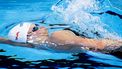 DOHA - Kira Toussaint in actie op de finale 50 rug vrouwen op de vijfde dag van de wereldkampioenschappen langebaan zwemmen. De WK was een van de mogelijkheden voor de Nederlandse zwemmers om limieten te zwemmen voor de Spelen van Parijs in 2024. ANP KOEN VAN WEEL