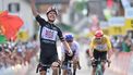 epa12189390 Portuguese rider Joao Almeida of UAE Team Emirates wins the seventh stage of the Tour de Suisse cycling race, over 207km from Neuhausen am Rheinfall to Emmetten, Switzerland, 21 June 2025.  EPA/GIAN EHRENZELLER