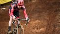 Belgian rider Eli Iserbyt competes in the men elite race, stage 6/8 of the Superprestige competition at the cyclocross cycling event in Heusden-Zolder, on December, 27 2023. 
DAVID PINTENS / Belga / AFP