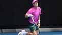 epa12660241 Jesper De Jong of Netherlands reacts as he faces Daniil Medvedev of Russia during their men's singles first round match on day 2 of the 2026 Australian Open tennis tournament at Margaret Court Arena at Melbourne Park in Melbourne, Australia, 19 January 2026.  EPA/LUKAS COCH AUSTRALIA AND NEW ZEALAND OUT