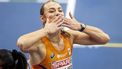 APELDOORN - Lieke Klaver tijdens de 400 meter halve finale voor vrouwen op de tweede dag van het EK Indoor atletiek in Omnisport Apeldoorn. ANP IRIS VAN DEN BROEK