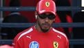 Ferrari's British driver Lewis Hamilton is seen in the paddock ahead of the Formula One Azerbaijan Grand Prix at the Baku City Circuit in Baku on September 23, 2026. 
Igor IVANKO / AFP