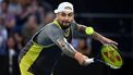 epa11821644 Nick Kyrgios of Australia in action during his round 1 match against Jacob Fearnley of Great Britain at the 2025 Australian Open in Melbourne, Australia, 13 January 2025.  EPA/JAMES ROSS AUSTRALIA AND NEW ZEALAND OUT