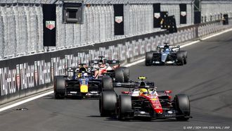 MADRID - Max Verstappen (Red Bull Racing) tijdens de Grote Prijs van Spanje op het Madring-circuit. SEM VAN DER WAL / ANP