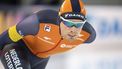 epa11007615 Patrick Roest of the Netherlands competes in the Men's 10000m event in the Speed Skating World Cup in Stavanger, Norway, 02 December 2023.  EPA/Carina Johansen  NORWAY OUT