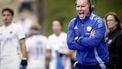 MONCHENGLADBACH - Coach Jeroen Delmée van Nederland tijdens de finale tussen Nederland en Duitsland op het EK Hockey in het HockeyPark stadion. ANP ROBIN VAN LONKHUIJSEN