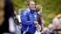 MONCHENGLADBACH - Coach Jeroen Delmée van Nederland tijdens de finale tussen Nederland en Duitsland op het EK Hockey in het HockeyPark stadion. ANP ROBIN VAN LONKHUIJSEN