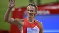 Netherland's Lieke Klaver greets the fans after the women's 400m final during the IAAF Diamond League competition at the Suheim Bin Hamad Stadium in Doha on May 16, 2025. 
Mahmud HAMS / AFP