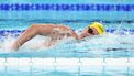 epa11505284 Elijah Winnington of Australia competes in a Men 800m Freestyle heat of the Swimming competitions in the Paris 2024 Olympic Games, at the Paris La Defense Arena in Paris, France, 29 July 2024.  EPA/ANNA SZILAGYI