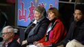 DEN HAAG - Sjoukje Dijkstra en Joan Haanappel op de tribune op de derde dag van het kunstschaatstoernooi Challenge Cup in De Uithof. ANP OLAF KRAAK