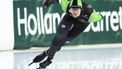 HEERENVEEN - Jenning de Boo tijdens de 500 meter op de eerste dag van het World Cup kwalificatietoernooi schaatsen in Thialf. ANP VINCENT JANNINK